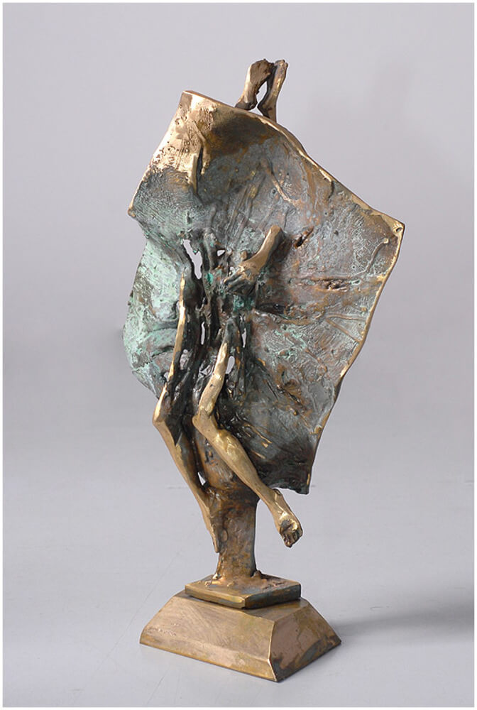 Artystyczna statuetka z brązu III, Statuetki i małe rzeźby, Remigiusz Dulko