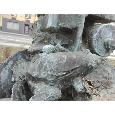 Europejska fontanna `Ruczaj` na Śląsku